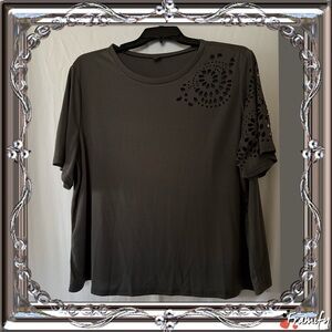 SHEIN Dark Gray Top